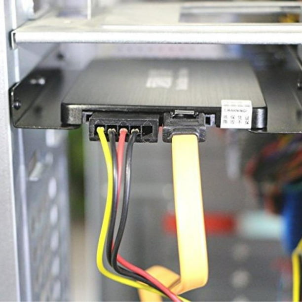 Disco duro SSD HDD de 2,5 pulgadas a soporte adaptador de montaje de metal de 3,5 pulgadas para disco duro