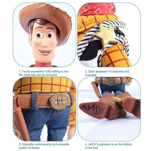Woody Interactive Talking Action Figure, Toy Story