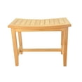 thumbnail image 2 of Grade-A Teak Wood Wina Shower Seat 24" Outdoor Patio Stool Bench, 2 of 4