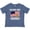 Indigo, variant on Inktastic Military Dad Welcome Home USA Flag Boys or Girls Baby T-Shirt
