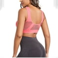 thumbnail image 5 of CFLVAEK Front Closure Sports Bras for Women Plus Size High Impact Sports Bra Comfort Wireless Yoga Workout Bras Breathable Full Coverage Athletic Bras Size S, 5 of 9
