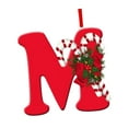 thumbnail image 3 of Adornos navideños con letras colgantes, adornos navideños decorativos para centros comerciales, coronas, cumpleaños, año Nuevo, interiores M, 3 of 8