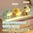 thumbnail image 2 of Cartoon Night Light Kid Lamp Mini Dog LED Desk Lamps, 2 of 8