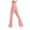 Pink, variant on Endives Flare Legging For Women High Waisted Active Workout Soft Bell Bottom Pants Yoga Leggings Pants Fitness Sport Wear