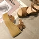 thumbnail image 5 of Moda Mujer Tobillo Correa Verano Diapositiva Sandalias Plataformas Cuñas Shose Wmkox8yii shjk2369, 5 of 9
