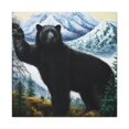 thumbnail image 3 of "Black Bear in Realism" - Canvas, 3 of 25
