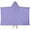 Purple Cartoon Narwhal, variant on White Unicorn Dessert Pattern Hooded Bath Towel，50"x30" for Ages 3 To 12 Kids, Quick Dry Lightweight Soft Microfiber Hood Beach Towel Cover Up for Kids