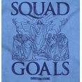 thumbnail image 2 of Squad Goals Jesus Disciple Funny Women's Plus Size Graphic Tee Brisco Brands 5X, 2 of 5