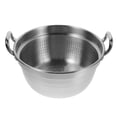 thumbnail image 1 of BESTYASH Noodle Pot in Silver for Camping Design and Cooking Noodles 1Pcs, 1 of 7