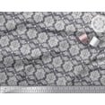 thumbnail image 3 of Soimoi Rayon Fabric Floral & Paisley Block Printed Fabric 1 Yard 42 Inch Wide, 3 of 3