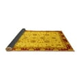 thumbnail image 2 of Ahgly Company Indoor Rectangle Oriental Yellow Traditional Area Rugs, 2' x 4', 2 of 4