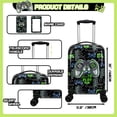 thumbnail image 2 of Kids Carry on Luggage Sets for Boys Rolling Suitcase with Wheels Hardshell with Travel Pillow Toddler Travel Essential, 2 of 4