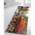 thumbnail image 4 of Entryway Rug, Street Landscape Painting Rugs, Bathroom Rug, Office Rug, Landscape Rug, View Rug, City View Rug, Corridor Rugs, Printed Rug, 2.6'x4' - 80x120 cm, 4 of 7