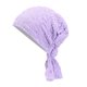 thumbnail image 1 of JShteea Gorros Turbantes Algodón Pañuelo Musulmán Elástico para La Cabeza Gorro Urdimbre para Mujer (púrpura), 1 of 9