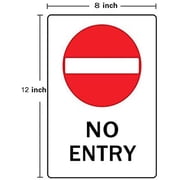 New Street Sign Warning Plaque Wall Decor Do Not Plow Snow Against Fence Parking for Sign Courtyard Decoration Office Sign Outdoor & Indoor Safety Aluminum Sign Inch