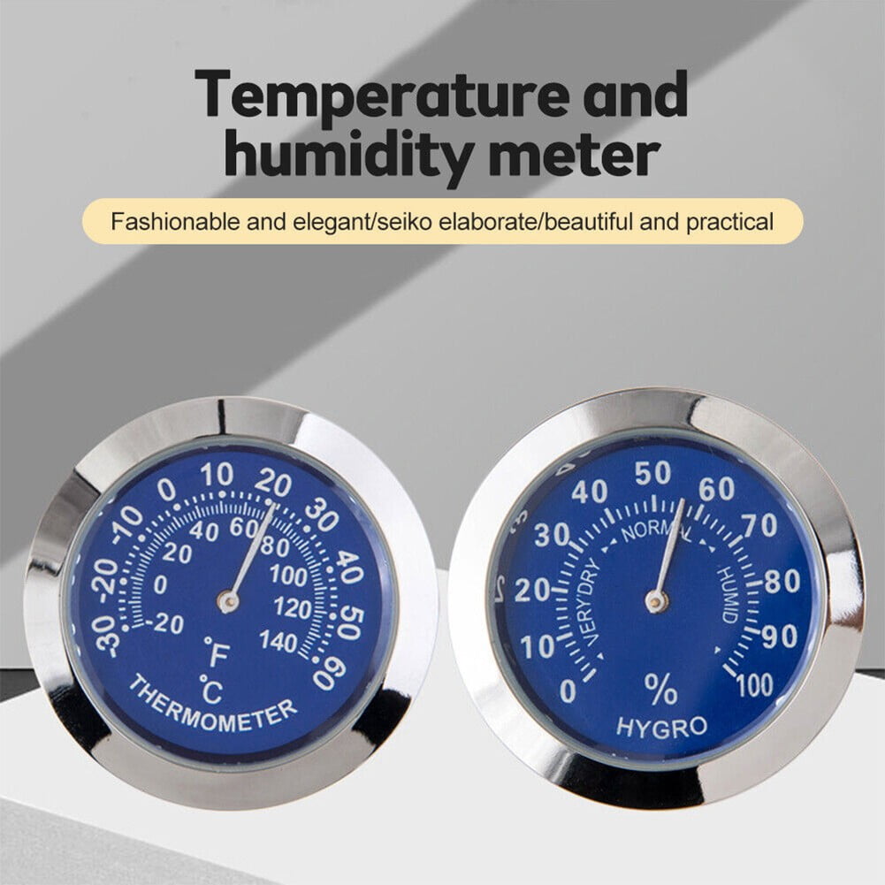 Analog Thermometer Hygrometer Temperature Humidity Monitor Meter