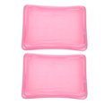 thumbnail image 4 of Miangastore 2pcs Inflatable Floating Ice Tray Pool Party Supply Swimming Pool Drink Holder Inflatable Ice Bar Floating Ice Tray BBQ Tray Blow up Ice Serving Bar, 4 of 8