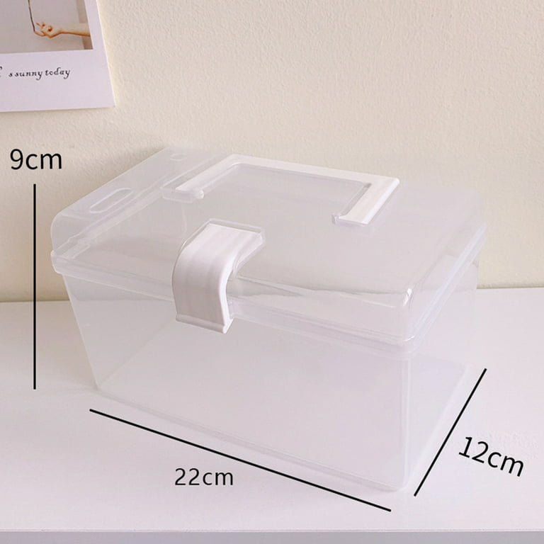 Stackable Clear Plastic Storage Box Perfect For Organizing - Temu