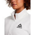 thumbnail image 4 of Reebok Women's and Women's Plus Game Day 1/2 Zip Up Sweatshirt, Sizes XS-4X, 4 of 5