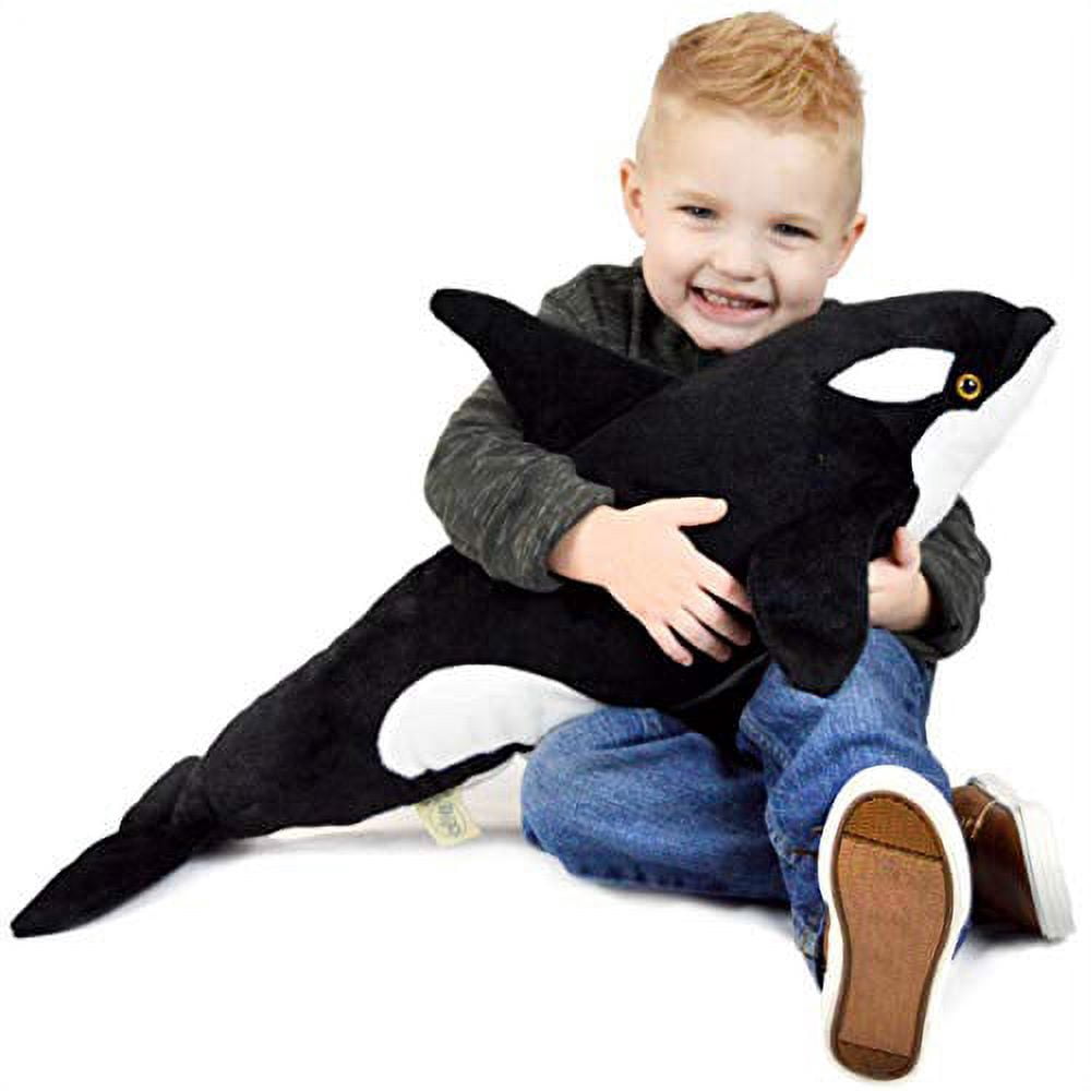 Octavius The Orca Blackfish - 28 Inch Stuffed Animal Plush - by TigerHart Toys