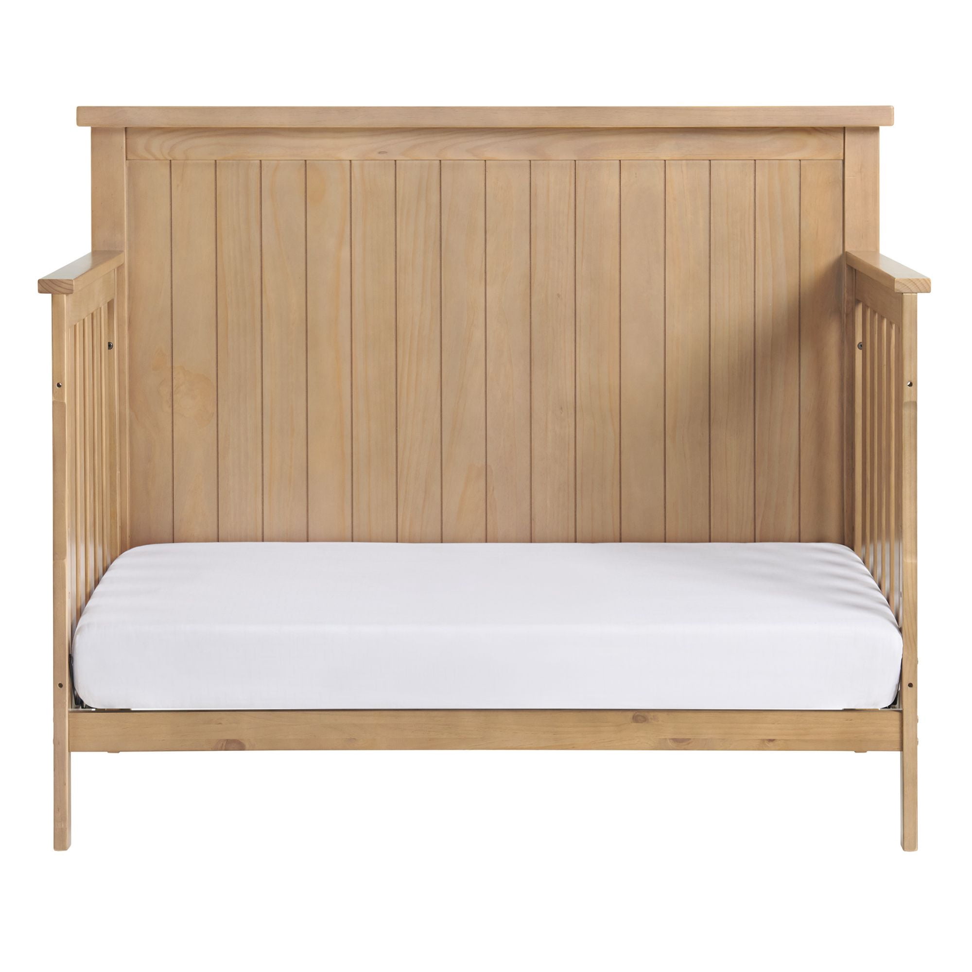Soho Baby Everlee Toddler Guardrail In Honey Wood
