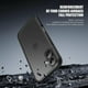 thumbnail image 3 of Magic Series for iPhone 16 Case Translucent Matte TPU + PC Phone Cover - Black, 3 of 5