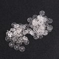 thumbnail image 2 of 100pcs Clear Shirt Buttons Coat Snaps Buttons Invisible Snaps Fasteners Press Stud DIY Sewing Accessories (10mm), 2 of 5