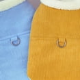thumbnail image 6 of Comfortable Corduroy Pet Jacket - Cotton Coat with Traction Ring and Button Closure - Ideal for Dogs and Cats - Pet Clothes and Supplies, 6 of 9
