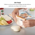 thumbnail image 3 of Inteprter Cortador de sándwich, sellador de alimentos, molde para hornear pan con forma rectangular de corazón de dibujos animados, molde Bento Herramientas y accesorios para hornear Corazón, 3 of 6