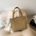 thumbnail image 4 of Harajuku Hobo Bag Large Capacity Messenger Bag Casual Zipper Soft Cloth for Gift, 4 of 9