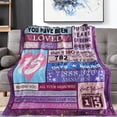 thumbnail image 2 of LHSHID 15 Year Old Girl Gift for Birthday Throw Blanket 15th Birthday Gifts for Girls Quinceanera Gifts 15th Birthday Gift Ideas 15th Birthday Decorations for Girl 60"x80", 2 of 6
