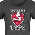 thumbnail image 3 of Peanuts - You're My Type - Women's Any Way Dress, 3 of 6
