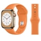 thumbnail image 1 of Correa de silicona para Apple Watch, pulsera de 44mm, 45mm, 49mm, 41mm, 40mm, 42mm, 38mm, 49mm, iwatch series Ultra 7 se 3 4 5 6 8, 1 of 4