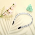 thumbnail image 6 of Unique Bargains 1 Pc Cute Thick Chain Headbands for Women Silver Tone, 6 of 6