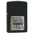 thumbnail image 2 of Zippo Fluid Retro Design Metallic Red Pocket Lighter, 2 of 5