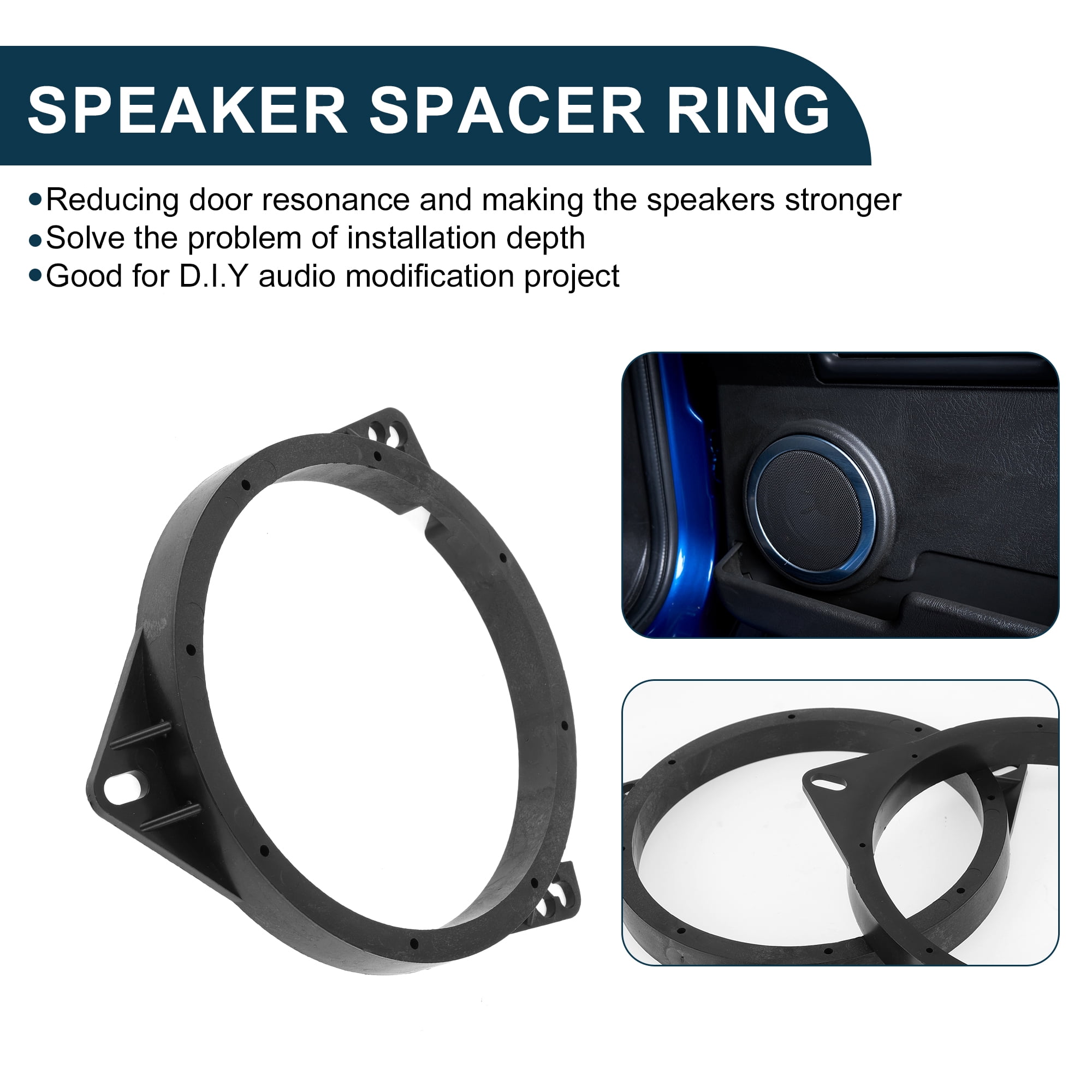Unique Bargains Speaker for Spacer Ring for Nissan Murano for 2003-2019