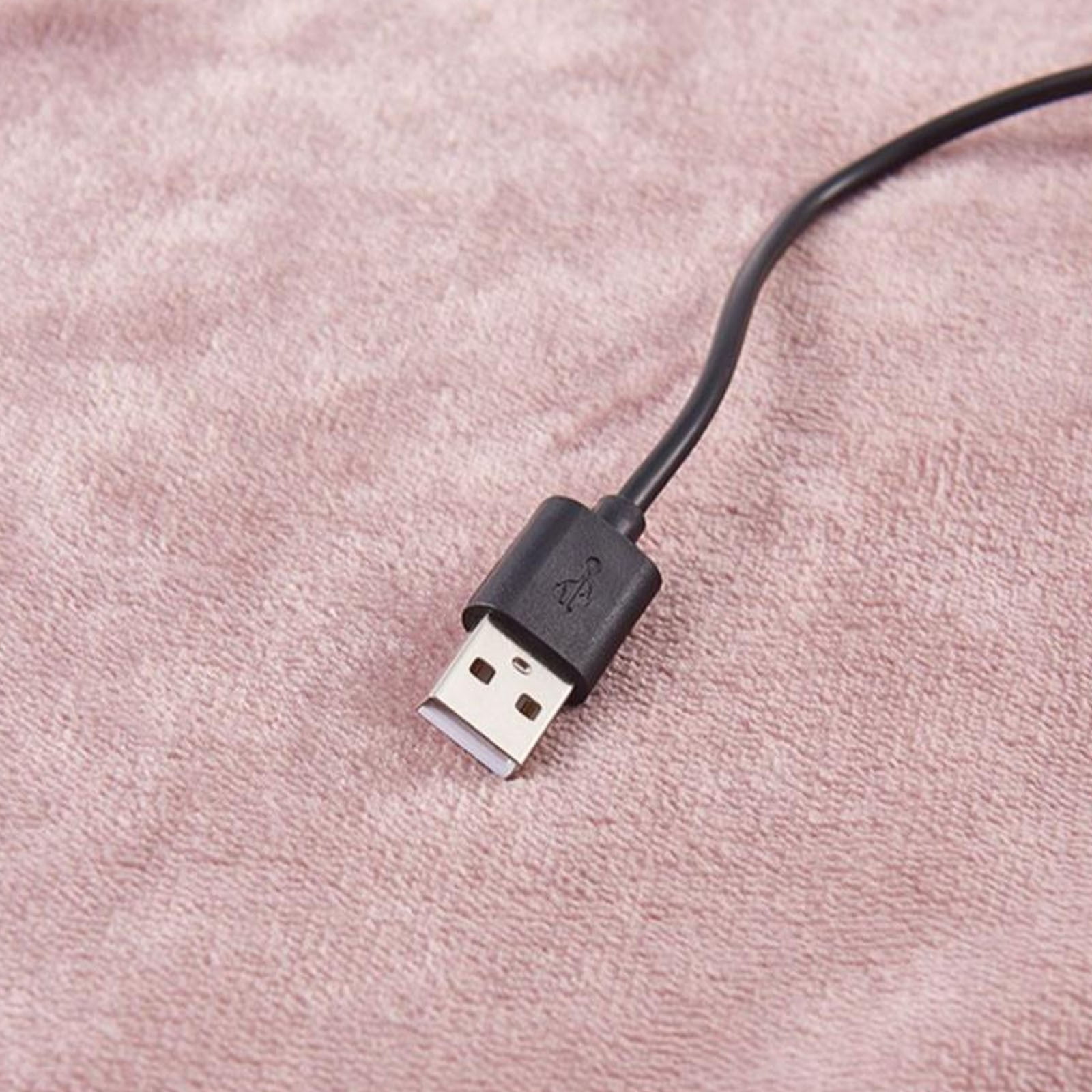 Usb Electric Blanket Cozival Usb Electric Heated Blanket, 39X31 Inch Throw, 3 Heat Settings with Auto Shut-Off, Machine Washable Cordless for Indoor and Camping, Throw Heated Camping, Grey