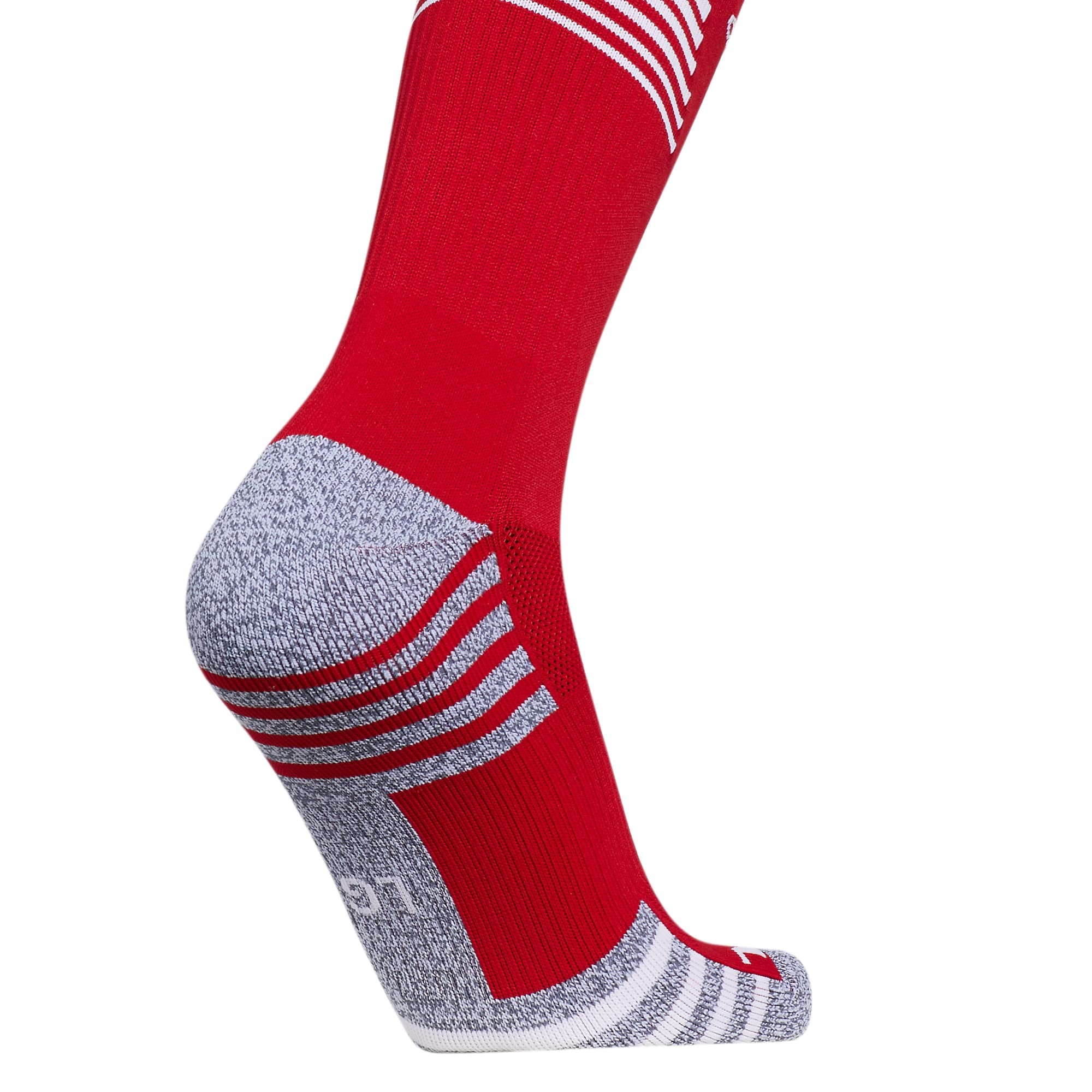 adidas Team Speed 3 Soccer OTC Socks (Team Power Red/White, L)