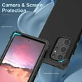 thumbnail image 5 of JTCASES for Samsung Galaxy S23 Ultra Case, Drop Resistant Corners, Wireless Charging, Heavy Duty Shockproof Hybrid Hard PC Bumper, Camera Protection, Skin-feel Anti-scratch Tough Cover, Black, 5 of 7