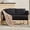 Black+Gold, variant on S-HOME Teddy Fleece Chair with Gold Metal Legs, Modern Side Chair for Dressing Area and Reception Room,Lilac