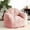 Pink, variant on GAOMON Bean Bag Chair with Filler – 51" Soft Beanbag Chair with Armrests for Kids & Adults, Cozy Floor Sofa for Living Room, Bedroom, Playroom, Pink