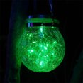 thumbnail image 3 of Luz de bola de cristal rota agrietada solar colgante para decoración de jardín y césped Zhivalor CPB-US-DYP625-3, 3 of 5