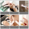 thumbnail image 5 of Paquete de 100 dedales desechables de látex, protegen los dedos, dedales medianos industriales antiestáticos, para reparación electrónica, belleza, hechos a mano, 5 of 5
