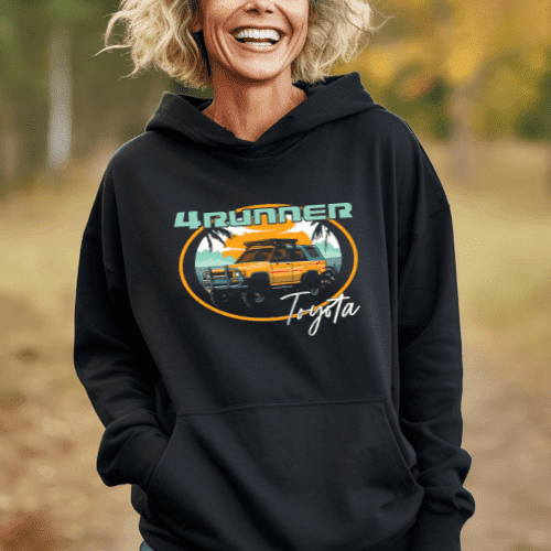 Toyota 4Runner Beach Vibes Vintage Hoodie