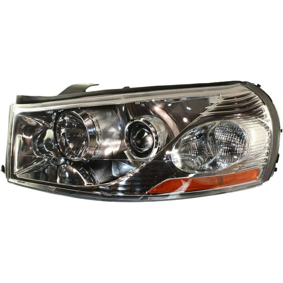 Headlight Compatible With 2003 Saturn L200 2003-2005 L300 Left Driver Halogen With bulb(s)