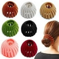 thumbnail image 2 of Bird Nest Magic Hair Clip - Expandable Bun Maker Accessories for Women Ponytail Holder Glossy, 2 of 3
