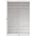 thumbnail image 3 of Casavani Hand Woven Boho Dhurrie Cotton Rug,Gray 9x15 feet, 3 of 5