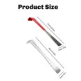 thumbnail image 5 of 2PCS Pry Bar Scraper Nail Puller Stainless Steel Flat Crowbar Angled Edge Pry Bar for Pulling and Sc, 5 of 5