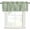 Sage Green, variant on Sage Green Botanical Rod Pocket Curtain Valance, Farmhouse Country Leaves Plant Farmhouse Window Valance for Living Room, Bedroom, Kitchen 60"W x 18"L