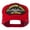 Red, variant on US Submarine Service Veteran Military Patched High Profile Cap - Khaki OSFM